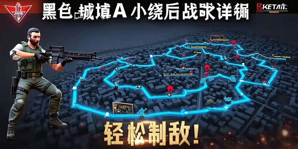 黑色城镇A小绕后站术详解，轻松制敌！