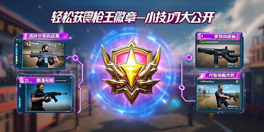 轻松获取穿越火线qiang王徽章的小技巧