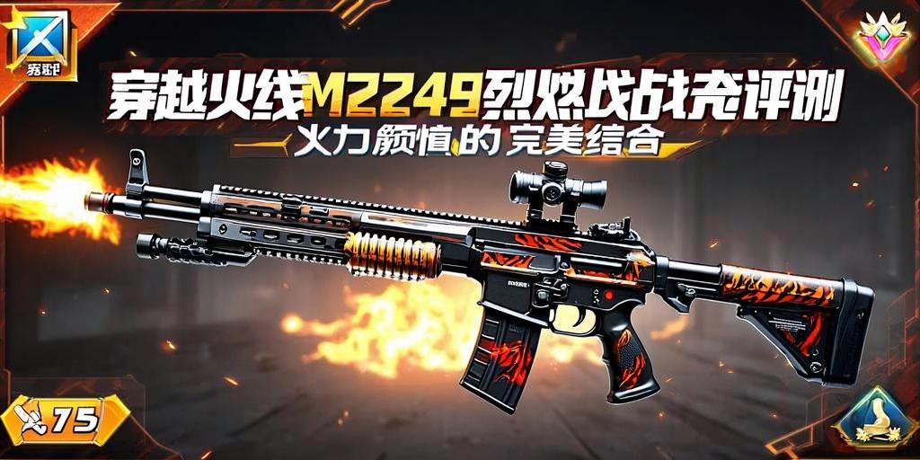 穿越火线M249烈焰战虎评测，火力与颜值的完美结合